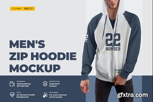 Men's Zip Hoodie Mockup CP8KYAQ Men's Zip Hoodie Mockup CP8KYAQ