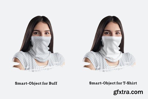 Mockups Neck Gaiters KTS95LU Mockups Neck Gaiters KTS95LU