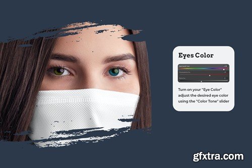 Mockups Neck Gaiters KTS95LU Mockups Neck Gaiters KTS95LU