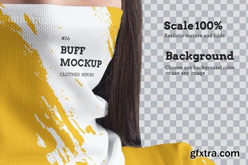 Mockups Neck Gaiters KTS95LU Mockups Neck Gaiters KTS95LU