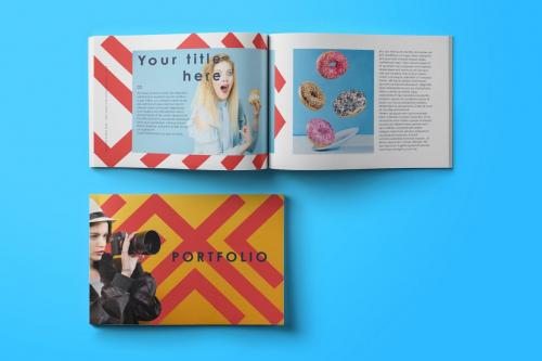 Geometric Photography Portfolio Layout