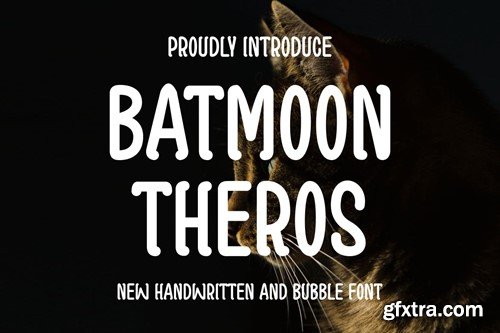 BATMOON THEROS - Handwritten Font 3FLQGSQ BATMOON THEROS - Handwritten Font 3FLQGSQ