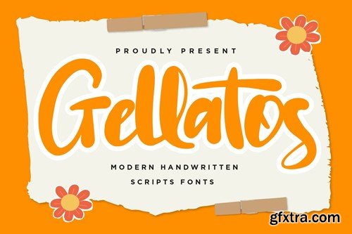 Gellatos - Handwritten Script fonts WBXLTT3 Gellatos - Handwritten Script fonts WBXLTT3