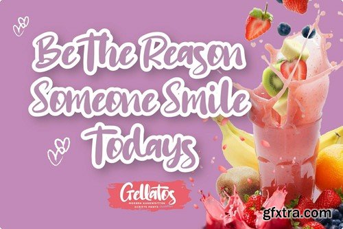 Gellatos - Handwritten Script fonts WBXLTT3 Gellatos - Handwritten Script fonts WBXLTT3