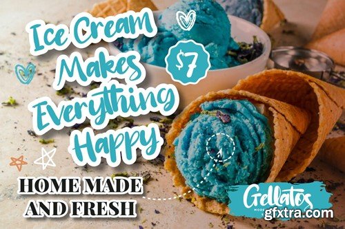 Gellatos - Handwritten Script fonts WBXLTT3 Gellatos - Handwritten Script fonts WBXLTT3