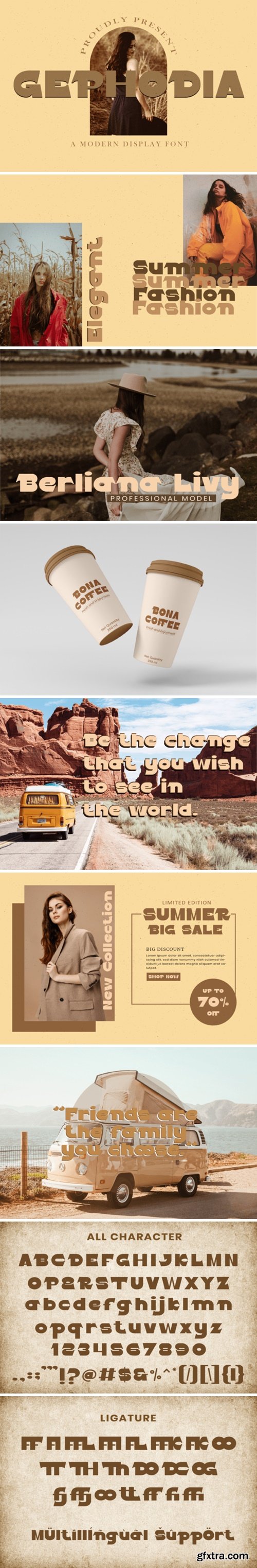 Gephodia Font Gephodia Font