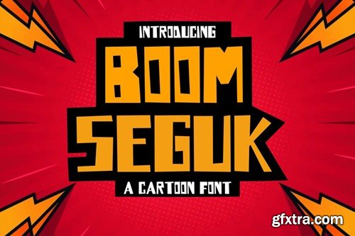 Boom Seguk -Cartoon Font 9RD6EPP Boom Seguk -Cartoon Font 9RD6EPP