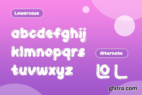 Balon - Bubble Font WJLJA9H Balon - Bubble Font WJLJA9H