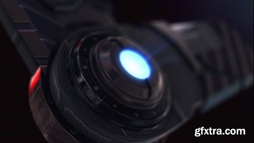 Videohive Futuristic Transforming Logo Reveal 21479802