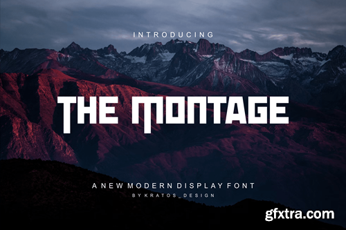 The Montage - Font WRSJEFP The Montage - Font WRSJEFP