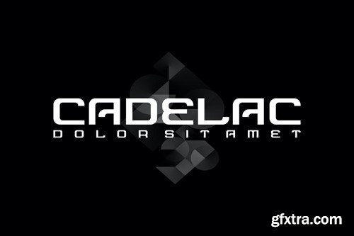 Cadelac - Font TWH85XP Cadelac - Font TWH85XP