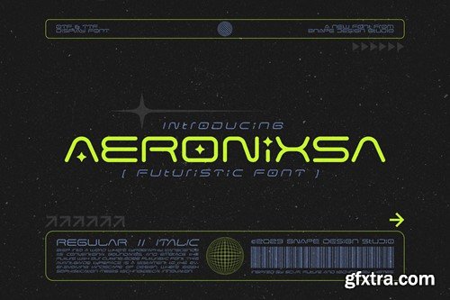 Aeronixsa - Futuristic Font LQUWSXY Aeronixsa - Futuristic Font LQUWSXY