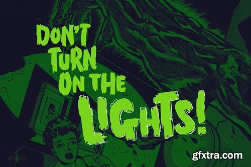 End Crawl - A Halloween Brush Font 7CGD572 End Crawl - A Halloween Brush Font 7CGD572