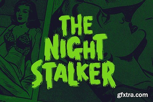 End Crawl - A Halloween Brush Font 7CGD572 End Crawl - A Halloween Brush Font 7CGD572