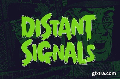 End Crawl - A Halloween Brush Font 7CGD572 End Crawl - A Halloween Brush Font 7CGD572