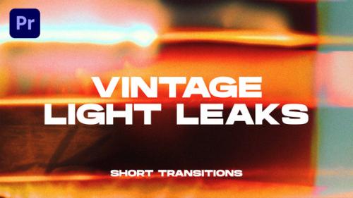 Videohive - Vintage Light Leaks Transitions | Premiere Pro - 48460265 - 48460265