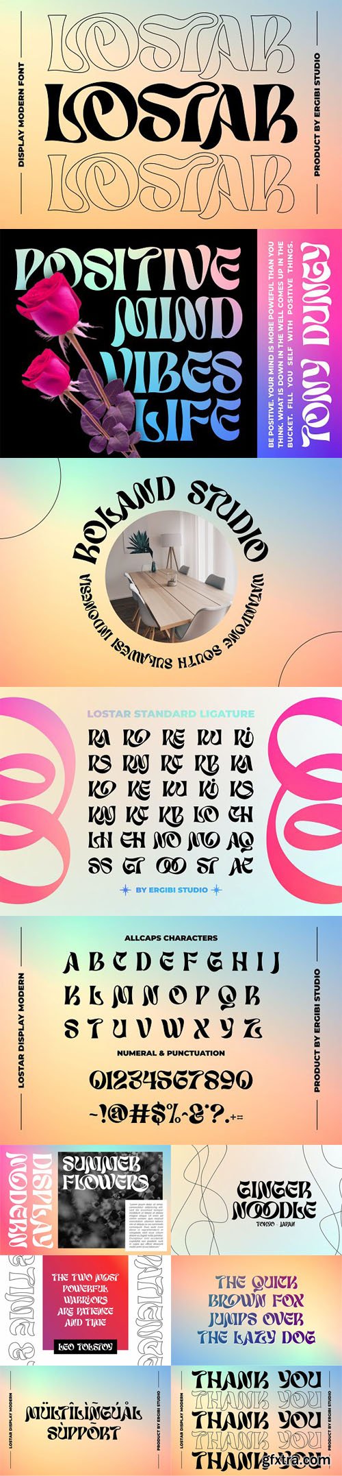 Lostar Display Font [Re-Up]