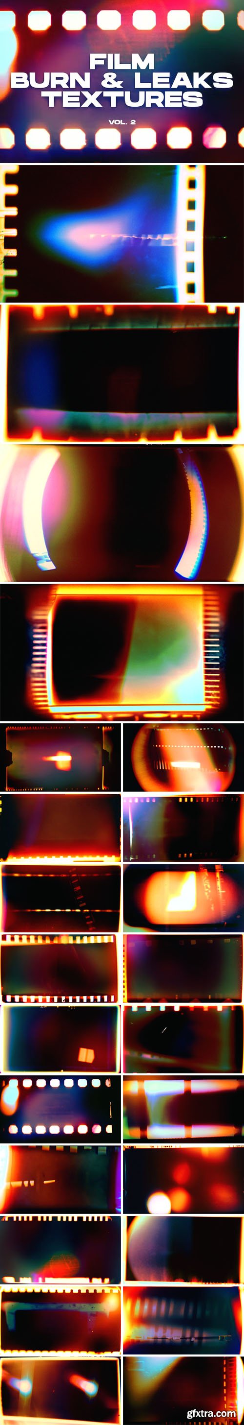 Film Burn & Leaks Textures VOL.2