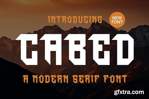 Cabed Font 5UPBVL8 Cabed Font 5UPBVL8