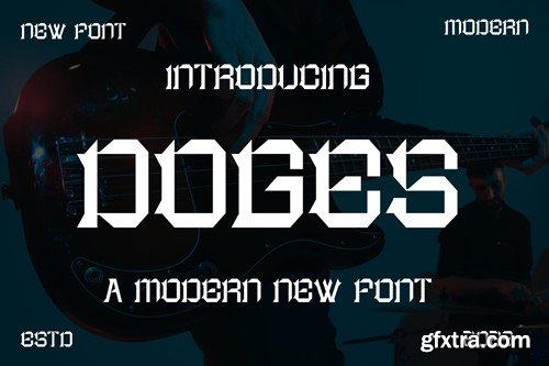 Doges Modern Font UC3K2HU Doges Modern Font UC3K2HU