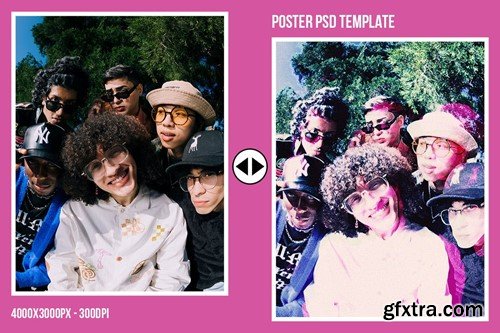 Square & Poster - Cyberpunk Effects GST6LPX