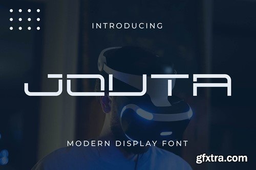 Jouta Modern Font 3GAHLEL Jouta Modern Font 3GAHLEL