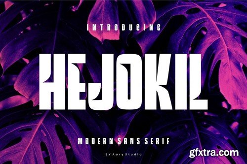 Hejokil - Sans Serif Font GL7M99M Hejokil - Sans Serif Font GL7M99M