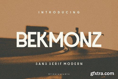 Bekmonz - Sans Serif Font Z4J8HP8 Bekmonz - Sans Serif Font Z4J8HP8