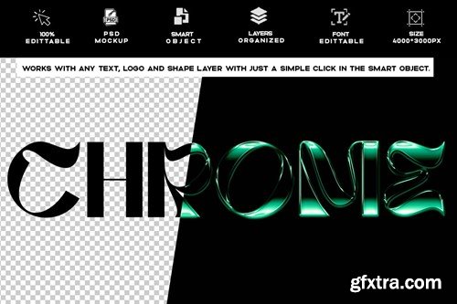 Shiny Chrome Text Effect 3 PSD UZV28E7 Shiny Chrome Text Effect 3 PSD UZV28E7
