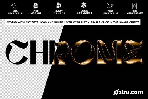Shiny Chrome Text Effect 3 PSD UZV28E7 Shiny Chrome Text Effect 3 PSD UZV28E7