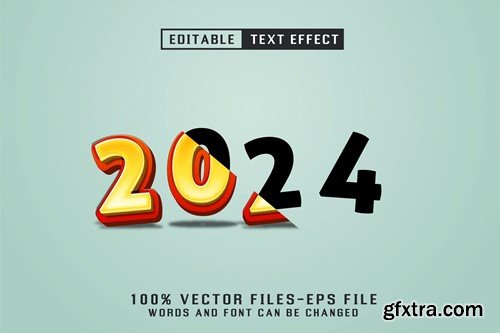 New Year Editable Text Effect MLPFX56 New Year Editable Text Effect MLPFX56