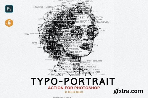 Typo Portrait - Typographic Text Portrait Effect A32CA7C Typo Portrait - Typographic Text Portrait Effect A32CA7C