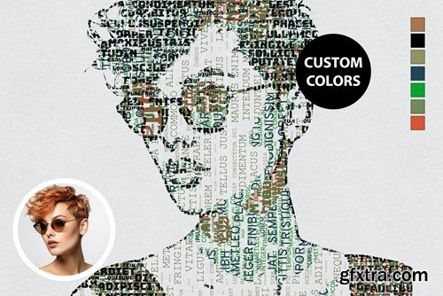 Typo Portrait - Typographic Text Portrait Effect A32CA7C Typo Portrait - Typographic Text Portrait Effect A32CA7C