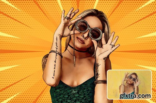 Comic Art Effect UWHUBAM Comic Art Effect UWHUBAM