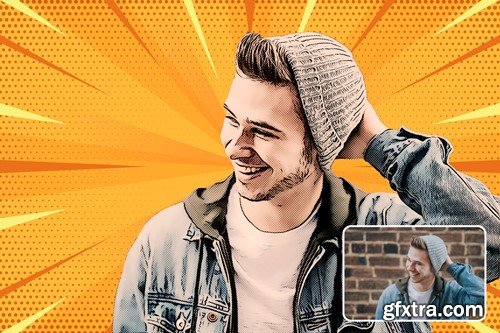 Comic Art Effect UWHUBAM Comic Art Effect UWHUBAM