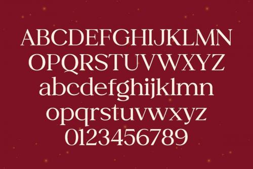 Bright Holiday Christmas Font