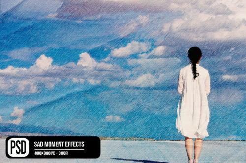 Sad Moment Photo Effects