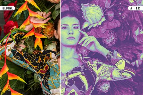 Acid Burn Photo Effect Acid Burn Photo Effect