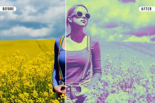 Acid Burn Photo Effect Acid Burn Photo Effect