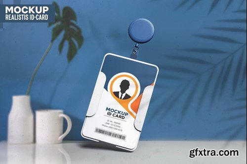 Id Card Mockup HU8EEUU Id Card Mockup HU8EEUU
