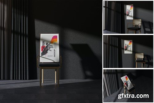 Poster Frame Mockup WZU2795 Poster Frame Mockup WZU2795