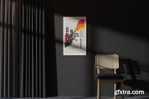Poster Frame Mockup WZU2795 Poster Frame Mockup WZU2795