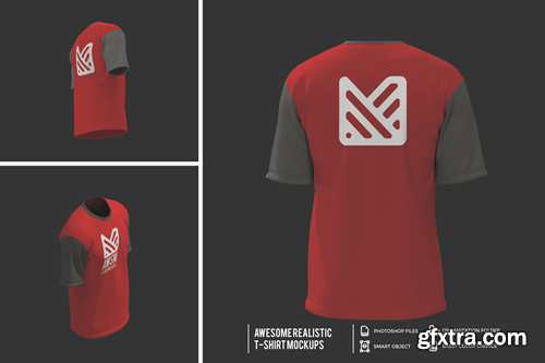 T-shirt Mockups Y4P8MR9 T-shirt Mockups Y4P8MR9