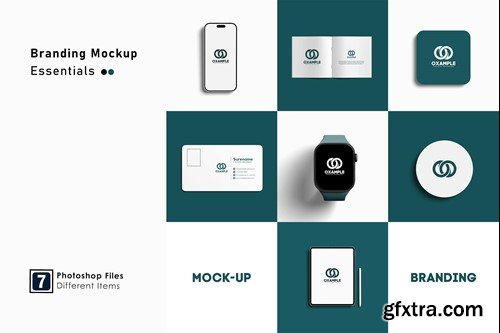 Branding Mockup Set Vol.1 PZKMVDT