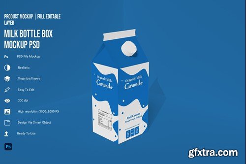 Milk Box Mockup GG35MQW Milk Box Mockup GG35MQW