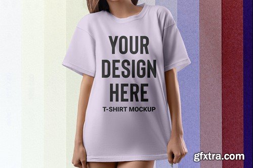 T-shirt Mockup EVYYDT8 T-shirt Mockup EVYYDT8