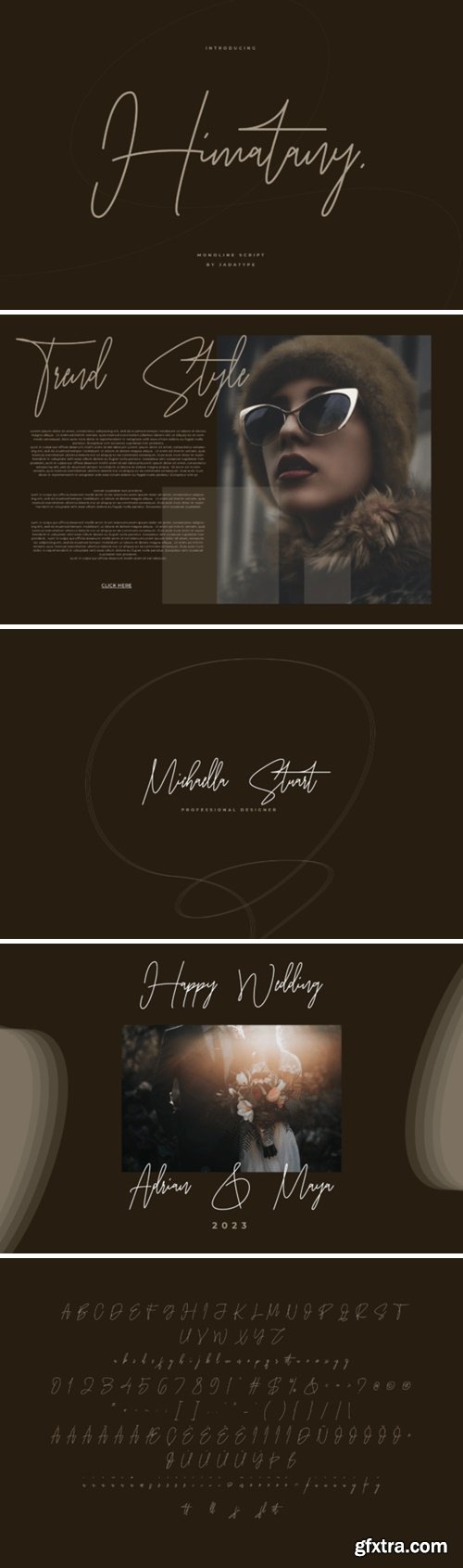 Himatany Font
