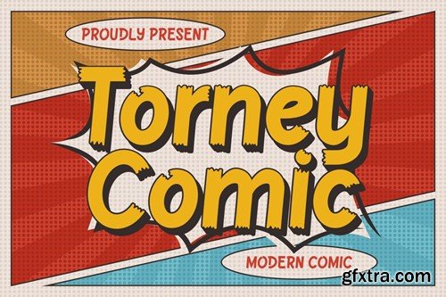 Torney Comic - A Modern Comic Font JYDZ4FZ