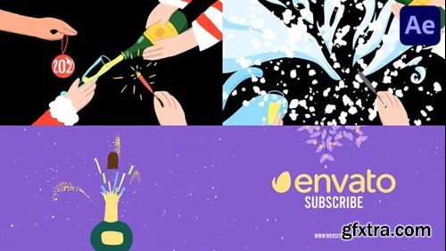 Videohive Christmas Celebration Logo Opener for After Effects 48998503