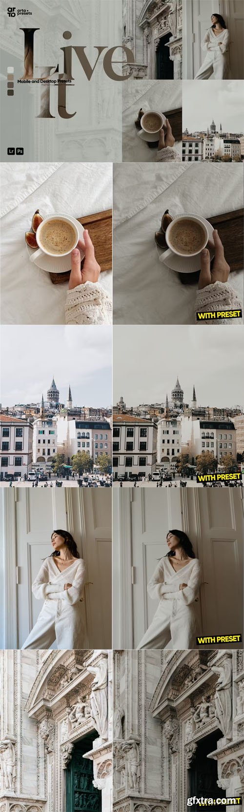 Live It Presets for Lightroom